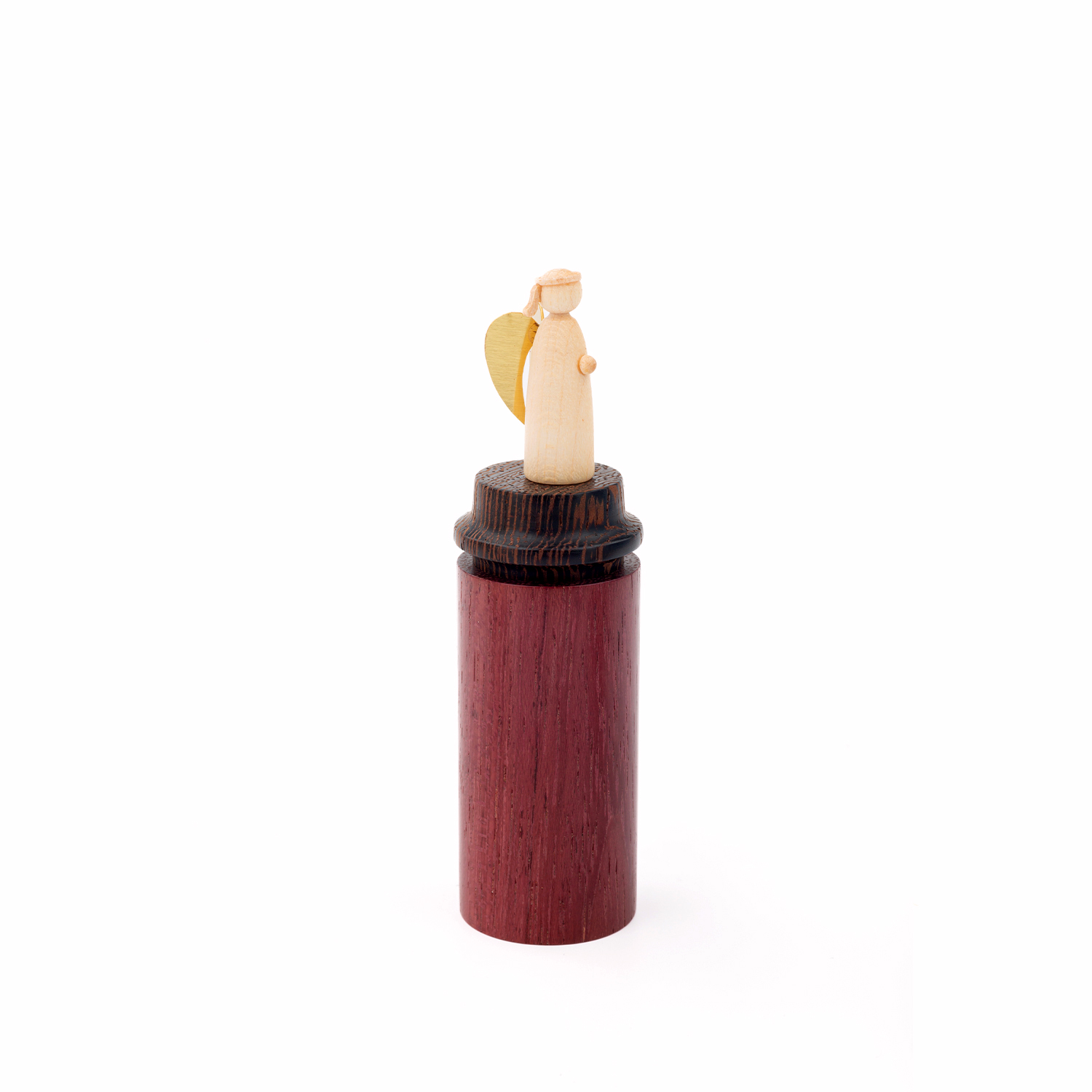 Engel für unterwegs - Edelholz | Amaranth - Wenge