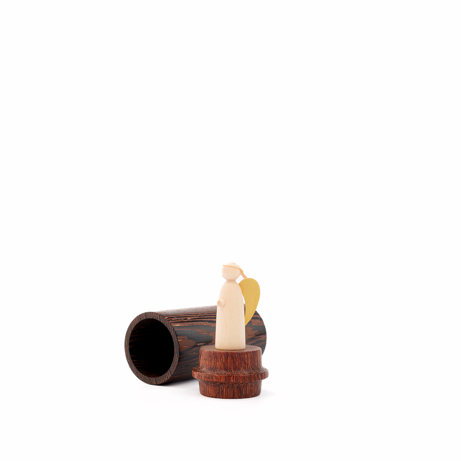 Engel für unterwegs - Edelholz | Wenge - Perlholz