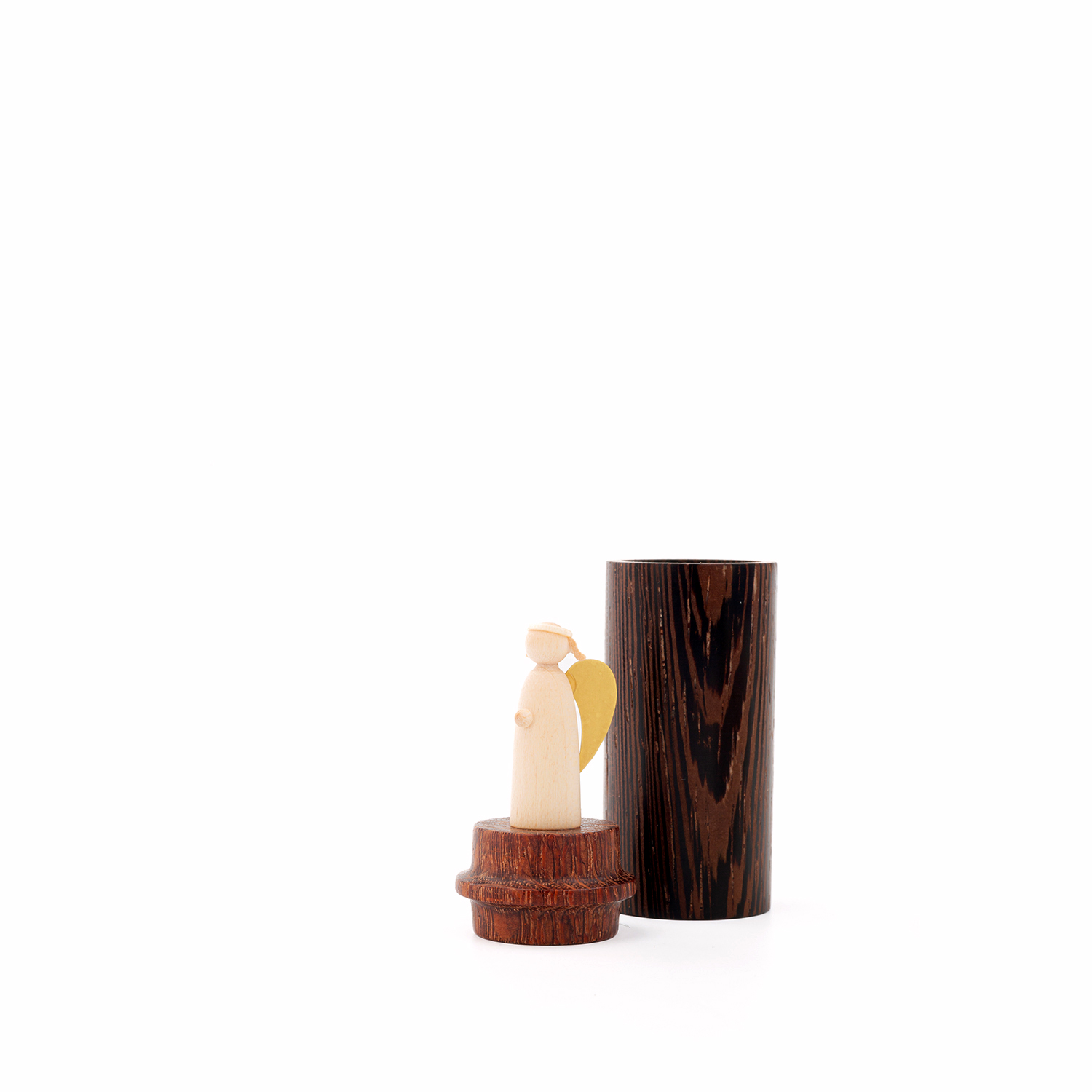 Engel für unterwegs - Edelholz | Wenge - Perlholz